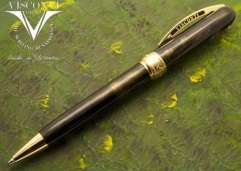 Van Gogh - Fuori produzione - Midi - Dark Green and Gold - Penna a Sfera